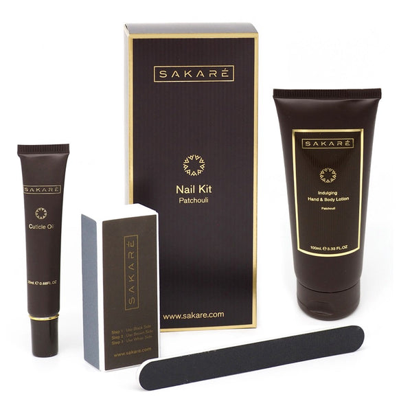 SAKARE Nail Kit Patchouli　SAKAREネイルケアキット NAIL KIT PASSION - SAKARE COSMETICS – SAKARÉ
